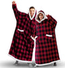 CozySleeve Oversized Flannel Hoodie Blanket for All Seasons ATHLEXES
