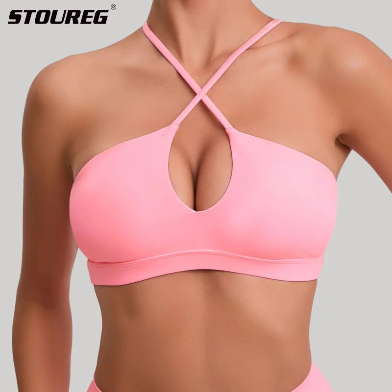 ElevateFit Cross Back Sports Bra for Women ATHLEXES