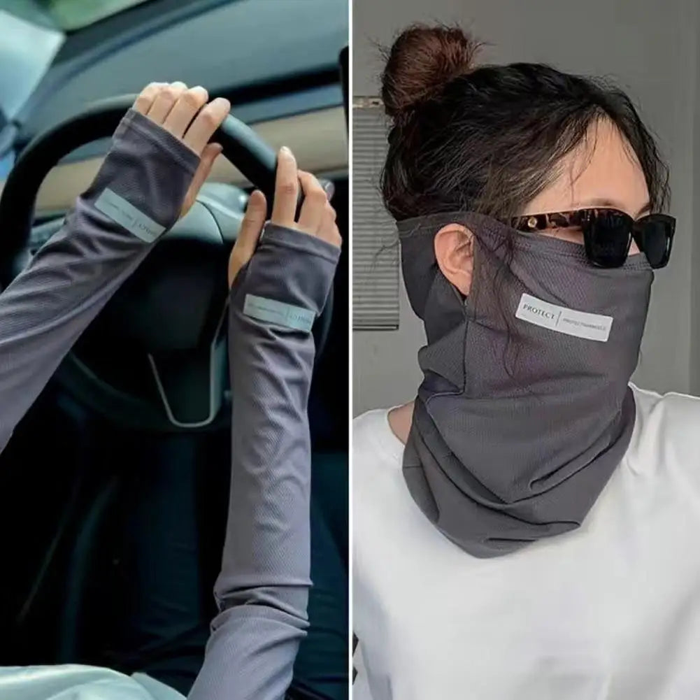 ChillGuard UV Protection Arm Sleeves and Gaiter Set ATHLEXES