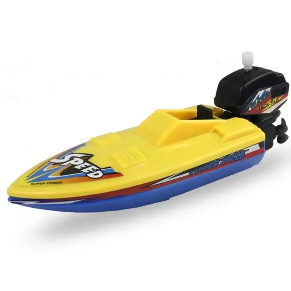 Wind-Up Speed Boat Bath Toy ATHLEXES