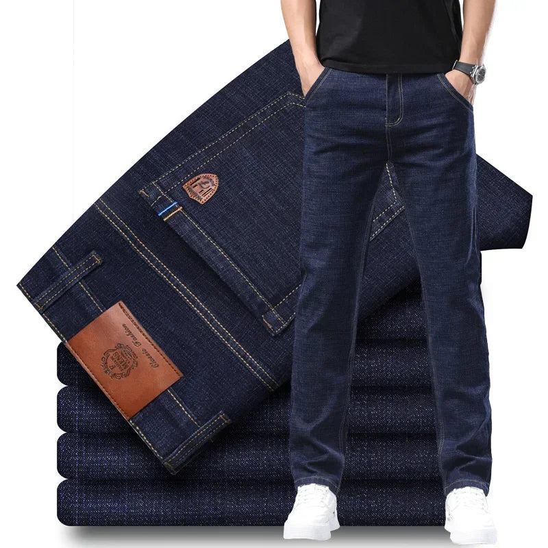 Luxury Stretch Slim Fit Jeans for Men ATHLEXES