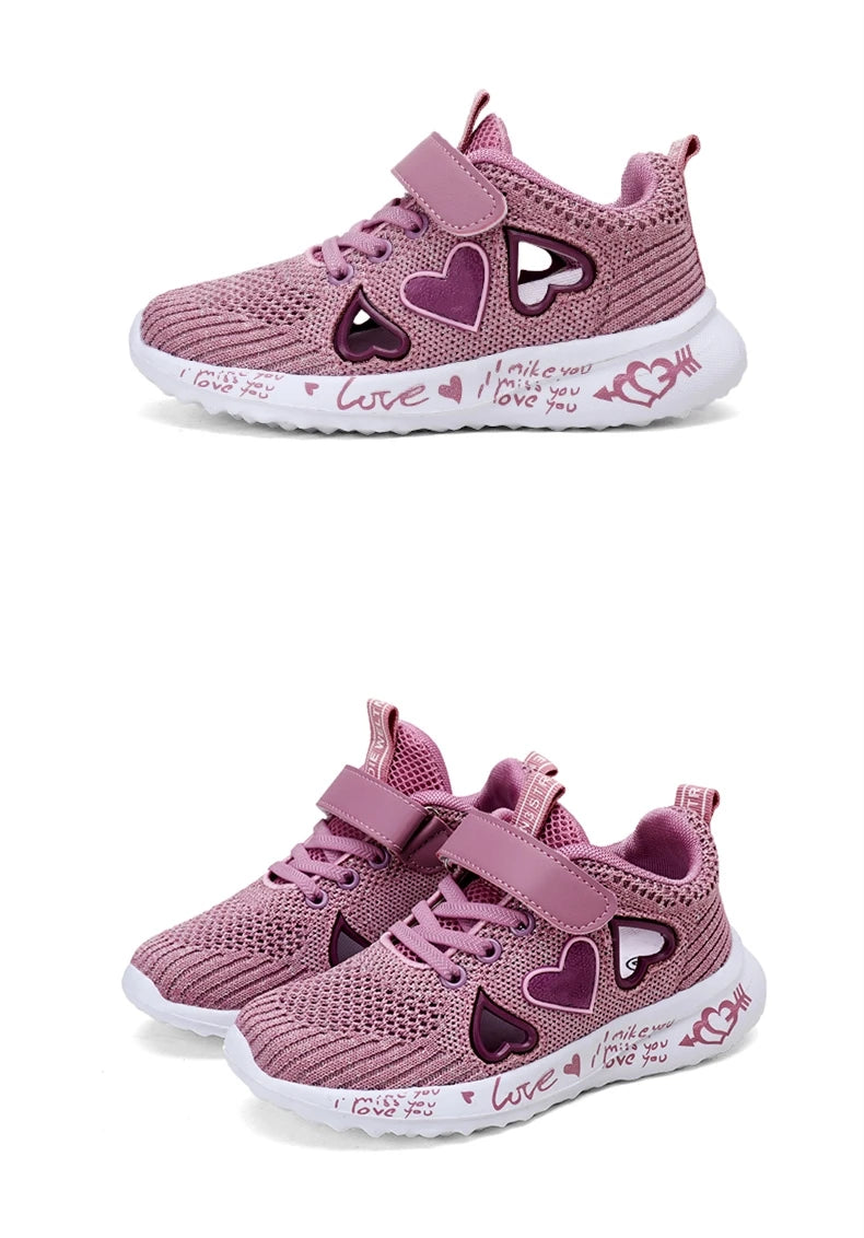 BreezyStep Kids Light Mesh Sneakers ATHLEXES