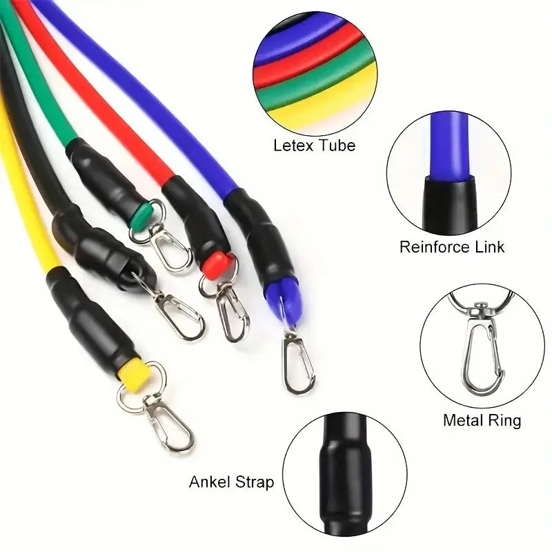 Elite Resistance Bands for Ultimate Fitness Training ATHLEXES