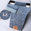 BreezeFit Menâ??s Lightweight Denim Straight Pants ATHLEXES