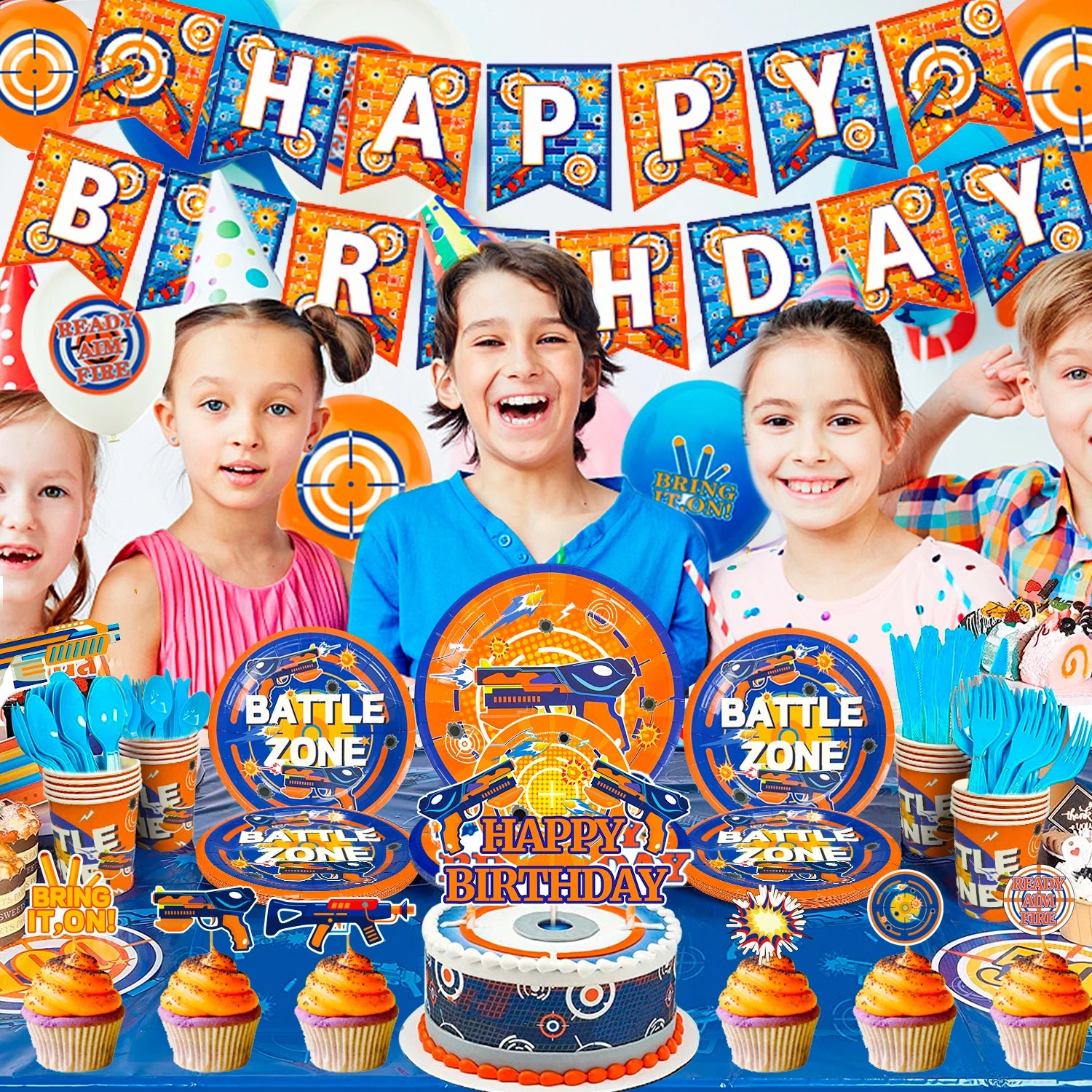 Dart War Party Essentials: 162-Piece Celebration Set ATHLEXES