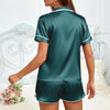 Women's Luxury Satin Pajama Set ATHLEXES