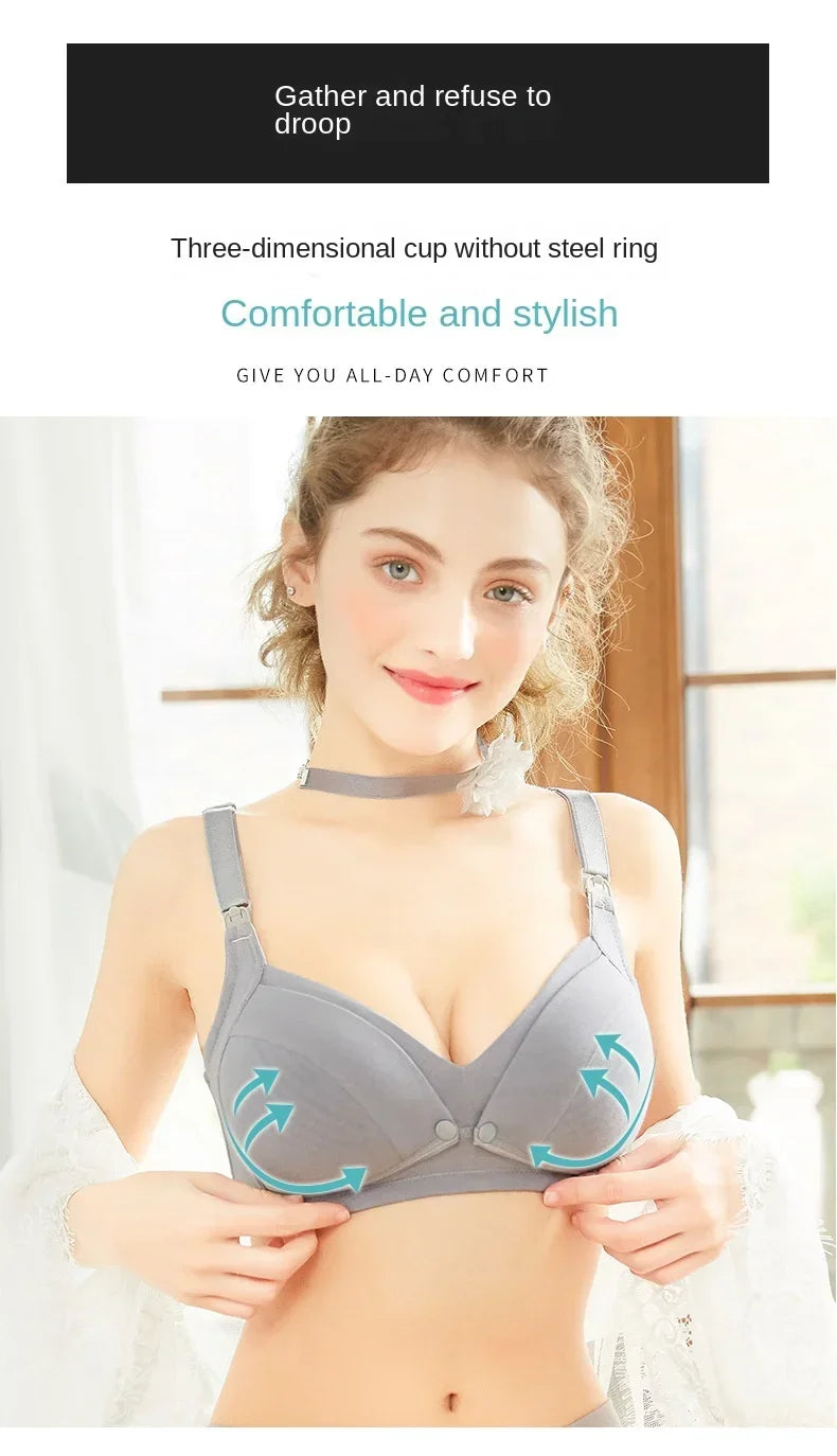 MommyComfort Wire-Free Nursing Bra ATHLEXES
