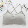 Elegant Cross Strap Yoga Bra for Active Women ATHLEXES