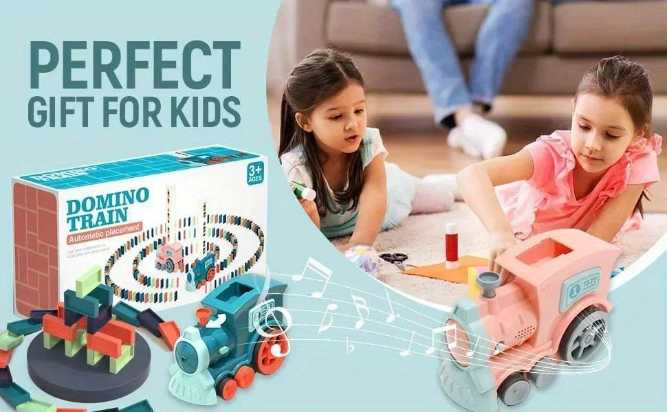 Domino Express Train: Creative STEM Toy Set ATHLEXES