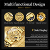 OLEVS Luxury Waterproof Gold Skeleton Watch ATHLEXES