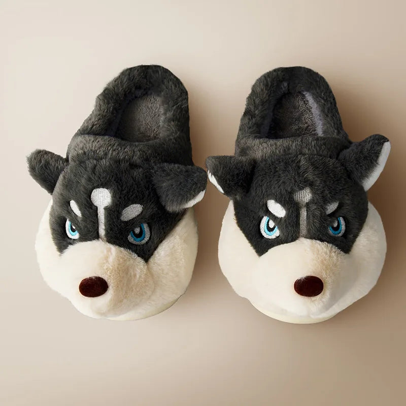 CozyPaw Cartoon Dog Indoor Slippers ATHLEXES