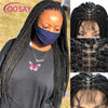 Goddess Twist Braided Lace Front Wig for Black Women ATHLEXES