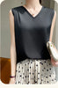 SilkBlend V-Neck Summer Blouse for Women ATHLEXES