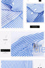 StripeLine Long Sleeve Slim Shirt ATHLEXES