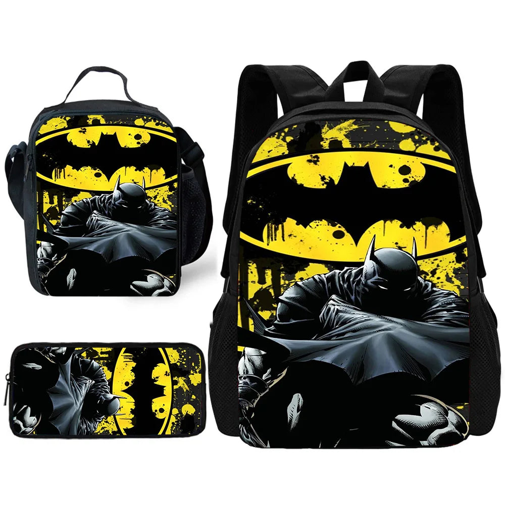 HeroPack Kids Backpack Set with Lunch and Pencil Case ATHLEXES