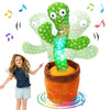 Cactus Groove Plush Toy with 120 Songs and Voice Repeat ATHLEXES