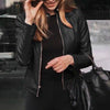 ChicMoto Women's Faux Leather Biker Jacket ATHLEXES
