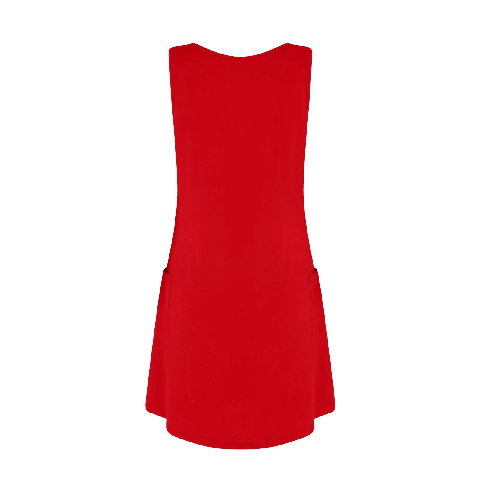 Summer Breeze Plus Size Pocket T-Shirt Dress ATHLEXES