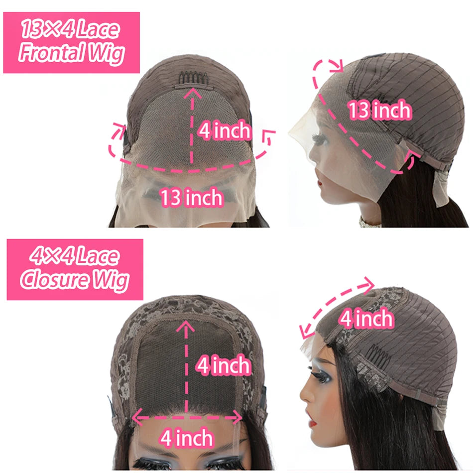 JAYCEE Brazilian Water Wave Lace Wig ATHLEXES