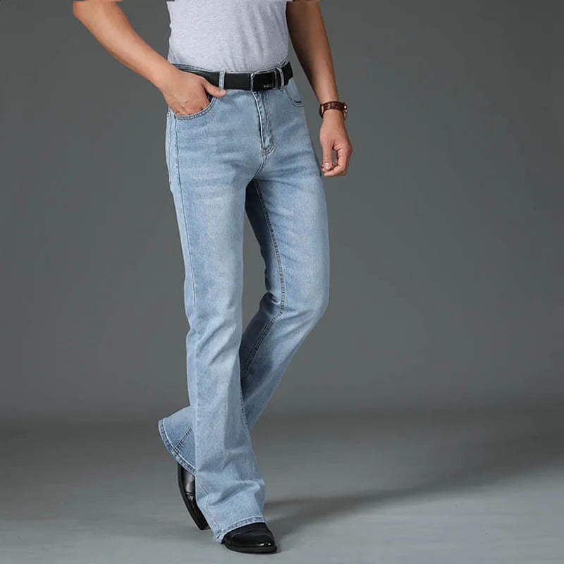 UrbanStyle High-Waist Flared Jeans for Men ATHLEXES