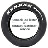 Custom 3D Tire Lettering Stickers for Your Car ATHLEXES