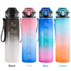 HydraMark 1L Gradient Time-Marker Water Bottle ATHLEXES