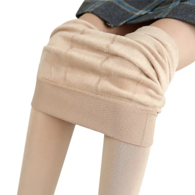 Velvet Luxe High Waist Winter Leggings for Women ATHLEXES
