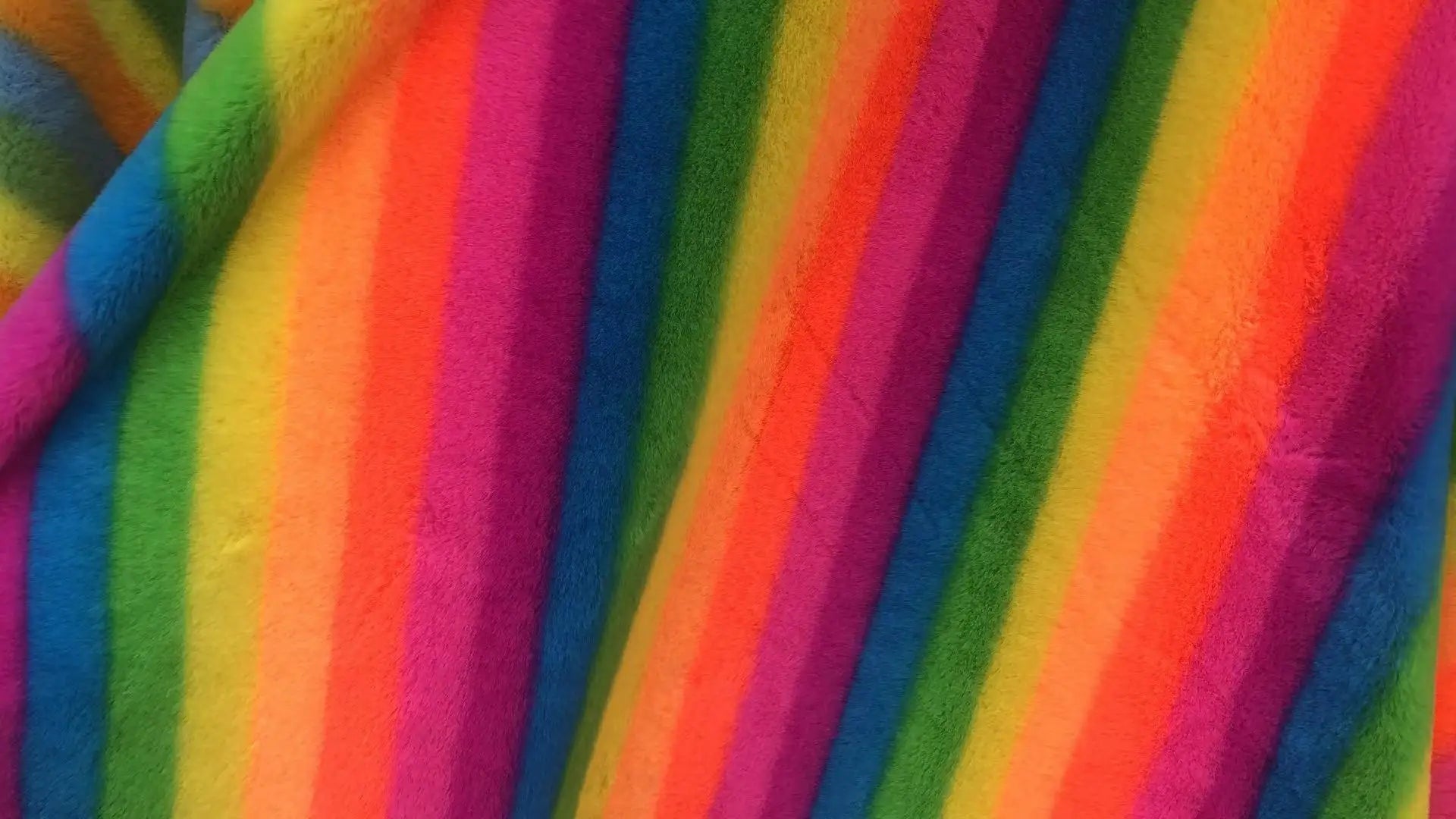 Rainbow Plush DIY Fabric for Creative Crafts ATHLEXES