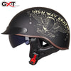 RetroRide DOT Certified Half Helmet ATHLEXES