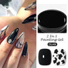 Mtssii 8ml Clear Nail Gel Art Extension & Carving Varnish ATHLEXES
