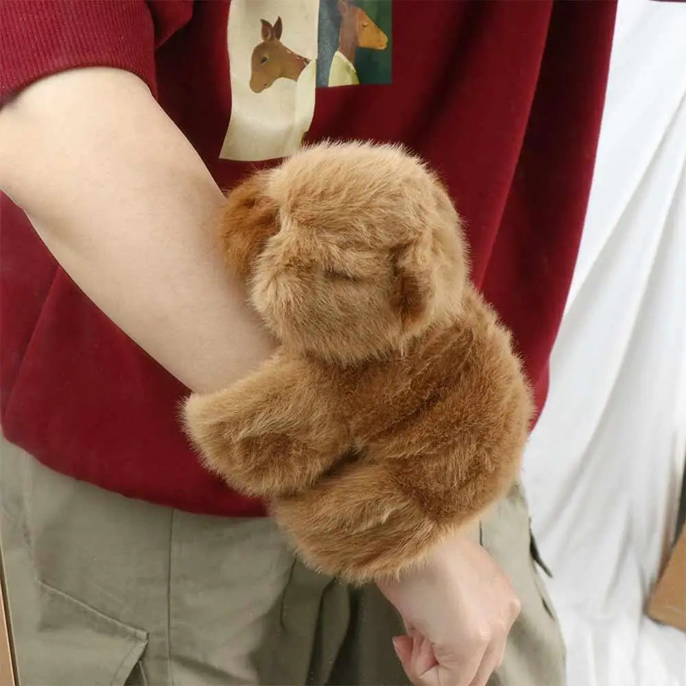 Capybara Plush Slap Bracelet Wrist Toy ATHLEXES