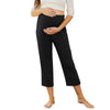 ComfortFit Maternity Yoga Capris with Pockets ATHLEXES