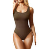 GUUDIA Ribbed Tummy Control Shaping Jumpsuit ATHLEXES