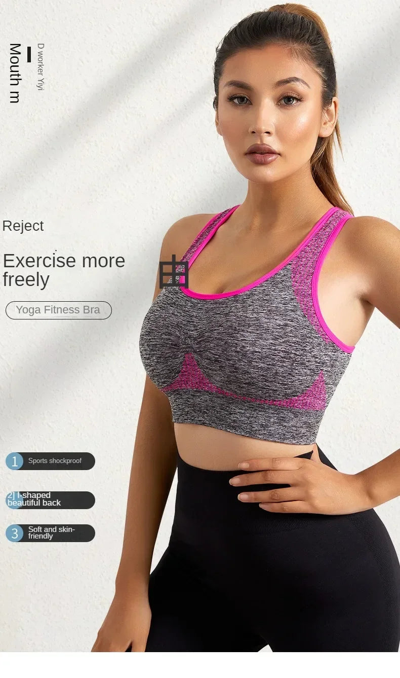 IvyFit Backless Padded Sports Bra ATHLEXES
