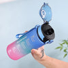 HydraMark 1L Gradient Time-Marker Water Bottle ATHLEXES