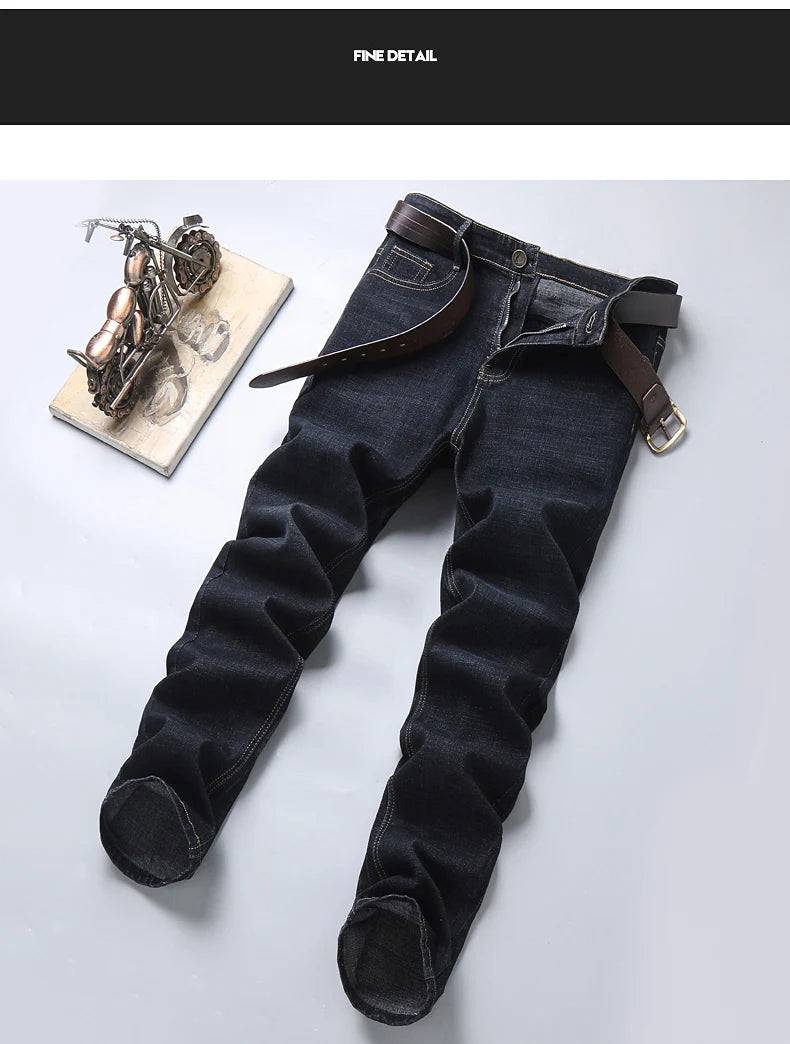 Elite Stretch Business Denim Trousers for Men ATHLEXES