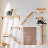 Wall-Mounted Cat Hammock & Climbing Post ATHLEXES