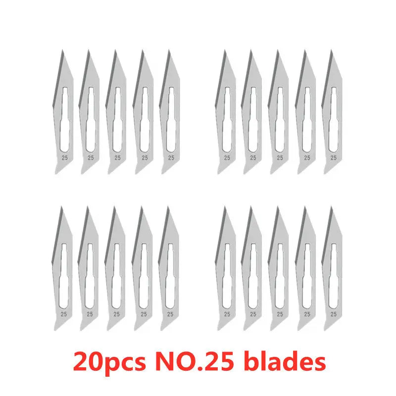 PrecisionCut Sterile Surgical Blades Set for DIY ATHLEXES