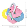 Baby Soft Rubber Rattle Fruit Style Teether ATHLEXES