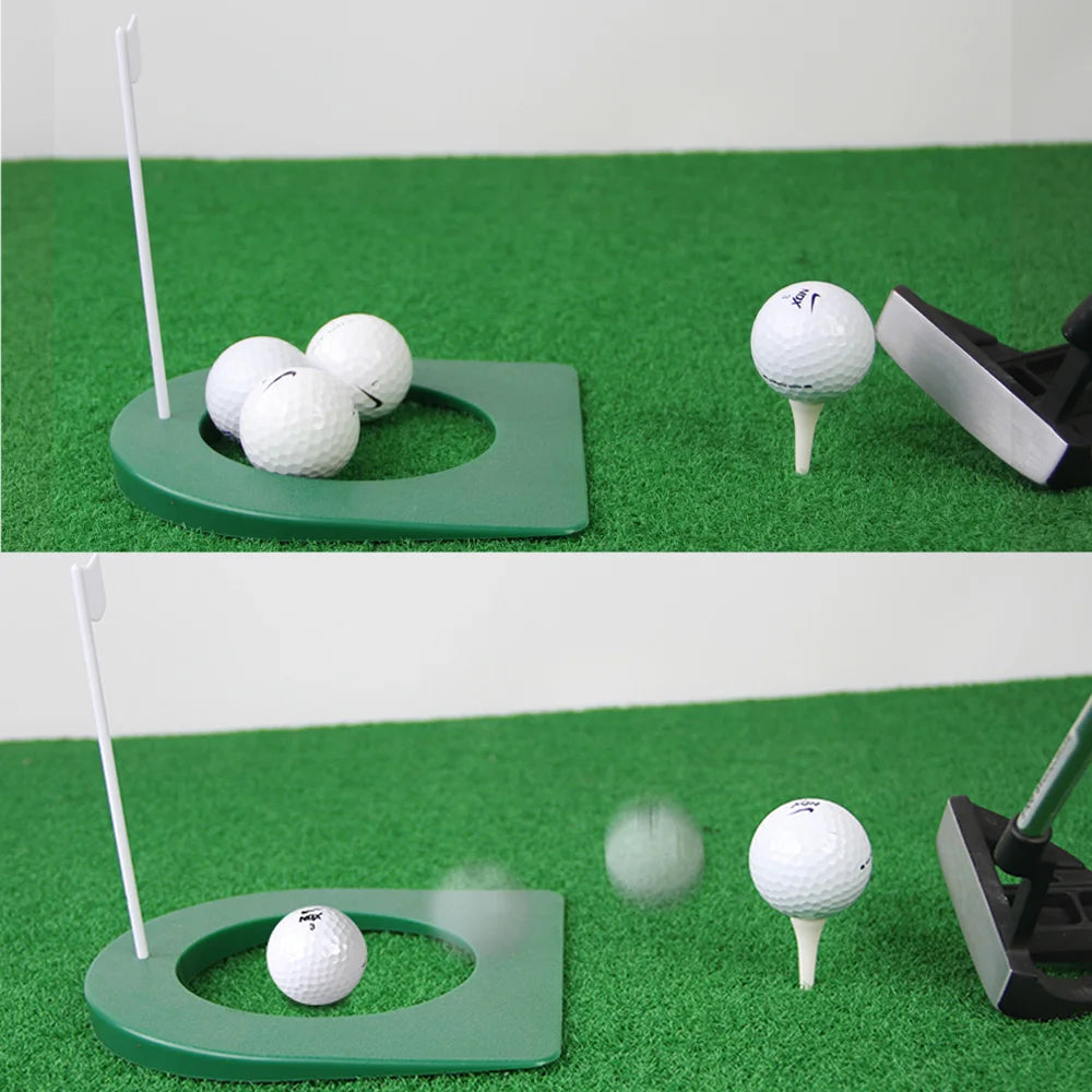 Regulation Golf Putting Cup & Flag Training Set ATHLEXES