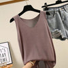 Chic Summer V Neck Knitted Blouse for Women ATHLEXES