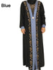 Elegant Sequin Beaded Muslim Abaya Dress ATHLEXES