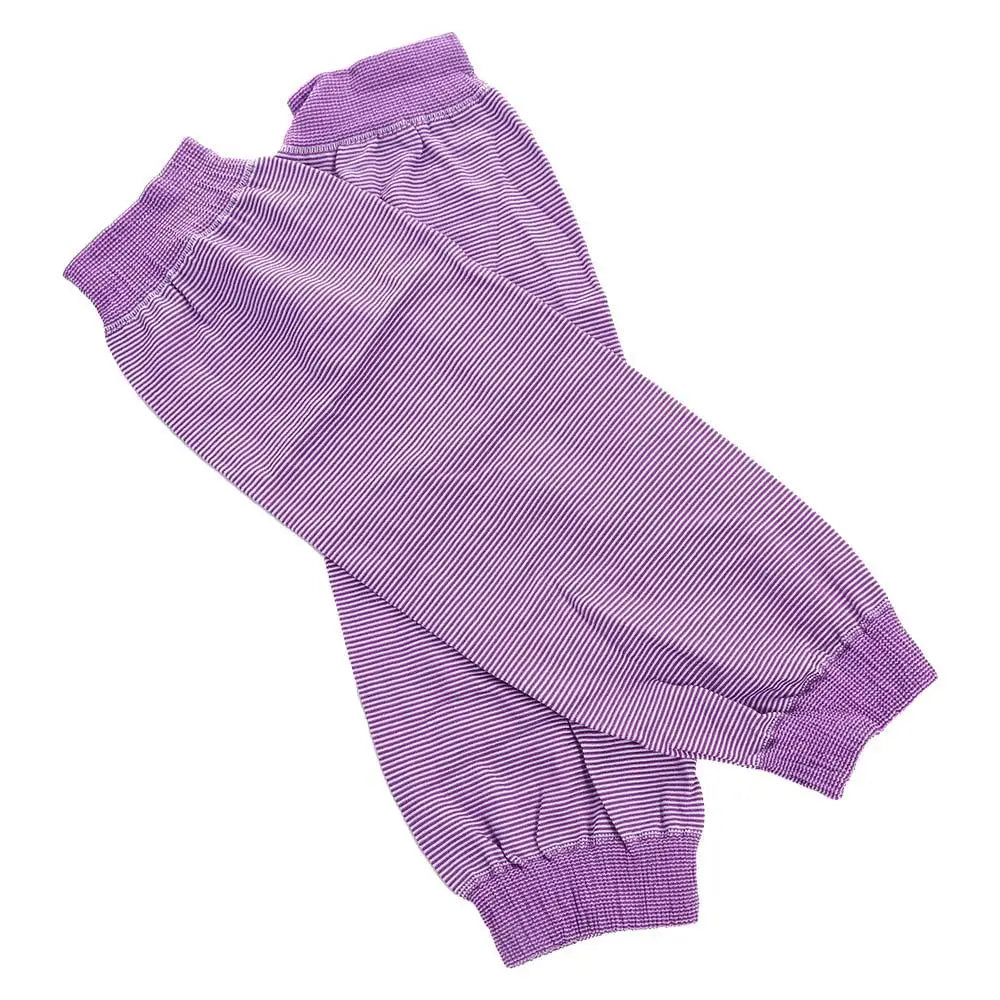 CoolComfort Striped Arm Warmers for Outdoor Activities ATHLEXES