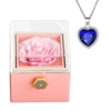 Eternal Love Rose Necklace Gift Set in Luxurious Box ATHLEXES
