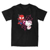 Hello Kitty x Spiderman Vintage Cotton Couple T-Shirt ATHLEXES