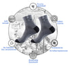 Bamboo Comfort Crew Socks for Men ATHLEXES