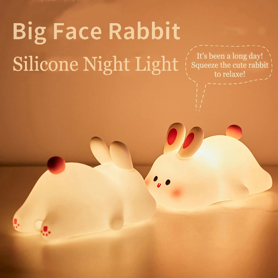 BunnyGlow Rechargeable LED Night Light ATHLEXES