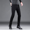 Korean Style Black Slim Fit Jeans for Men ATHLEXES