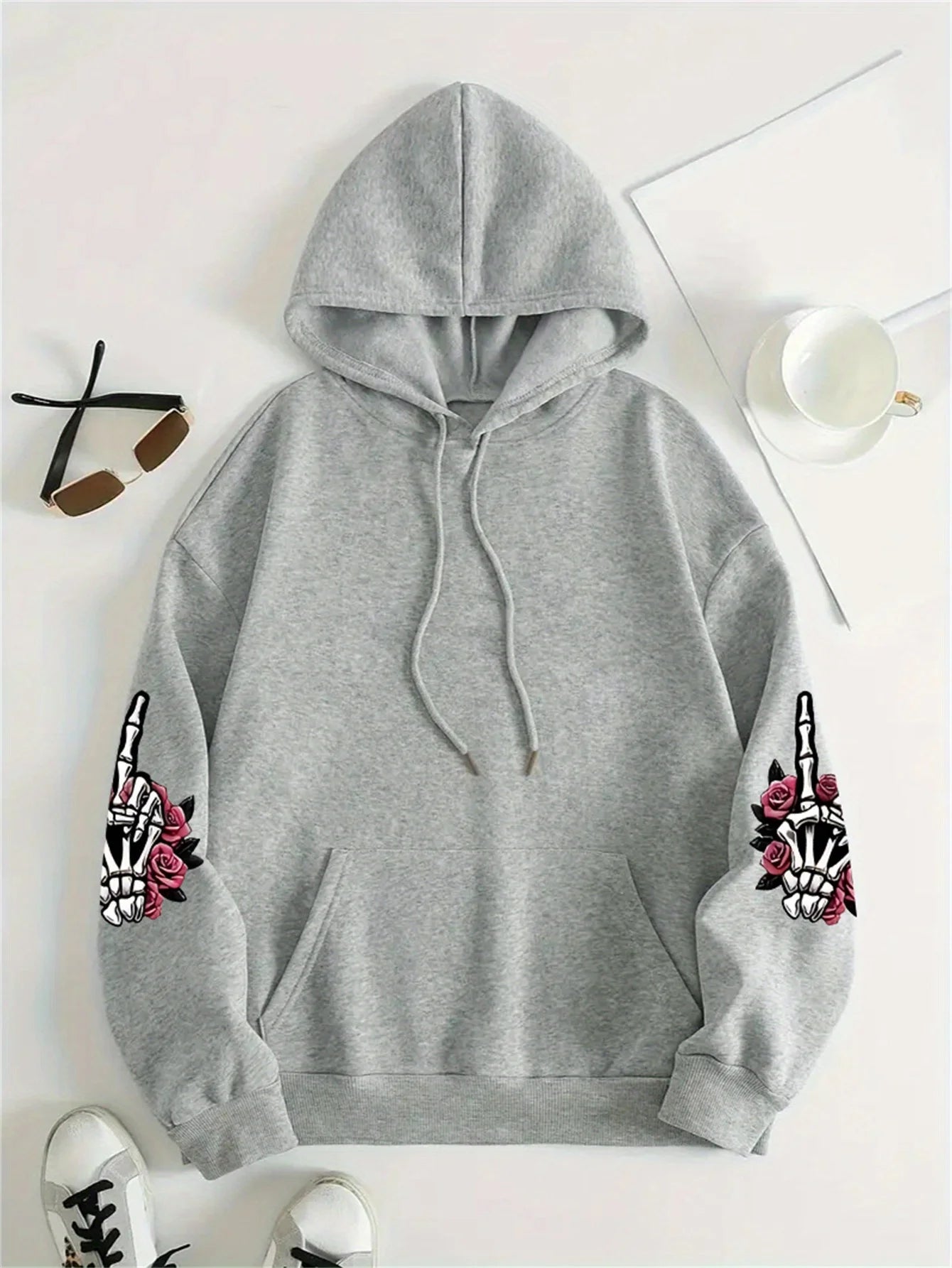 Vintage Vibes Cozy Graphic Hoodie ATHLEXES