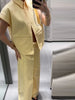 Chic Summer Vest and Wide Leg Pants Set ATHLEXES